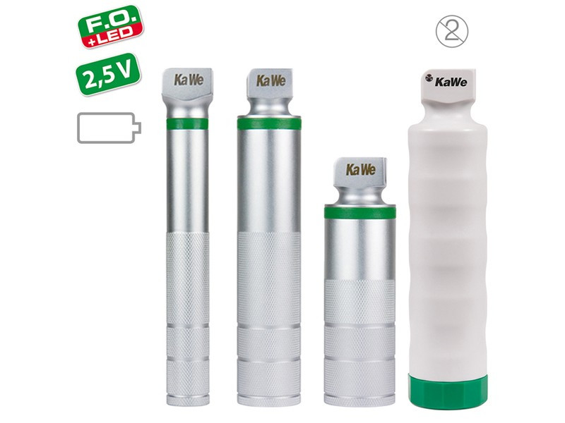 Ларингоскоп KaWe F. O. LED батарейкові рукоятки 2,5 В (03.41020.711), фото 1