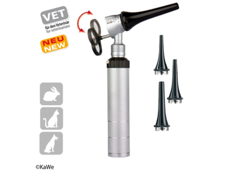 Отоскоп KaWe EUROLIGHT® VET C30 OP, 2.5V (ветеринарний) (01.11136.001), фото 1
