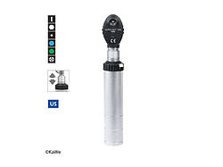 Офтальмоскоп EUROLIGHT® E36 ручний прямий сірий США-версія