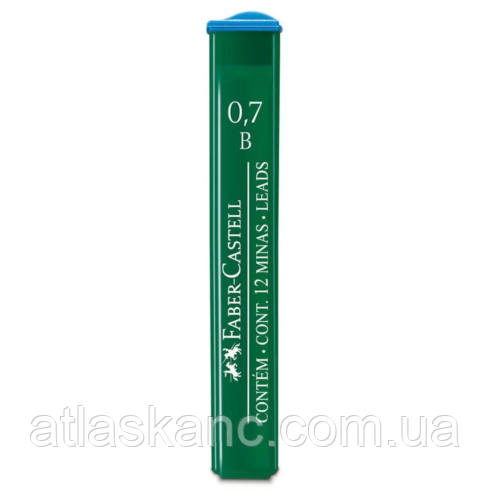 Грифель для механічних олівців FC 0,7 мм В 12 шт 12771, фото 1