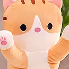 М'яка іграшка 90 см подушка Кіт коричневий Лучшая цена, фото 4