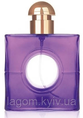 Скляний флакон для парфуму Yves Saint Laurent Black Opium 50 мл атомайзер флакон-спрей фіолетовий Атлантида