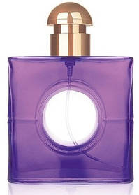 Скляний флакон-розпилювач для парфумів Opium Black Yves Saint Laurent 50 мл атомайзер спрей фіолетовий