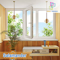Тристулкова лоджія Salamander Blu Evolution Київ