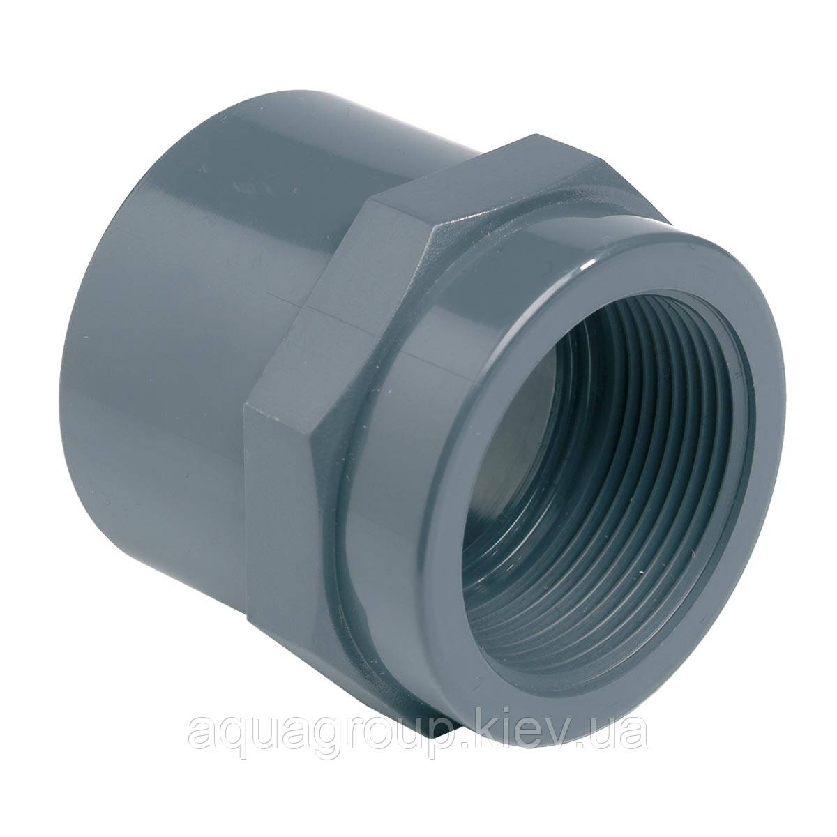 Effast Муфта ПВХ Effast RGRMAG075H перехідна з внутрішньою різзю, d75x2-1/2"