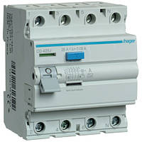 Hager Дифреле (УЗО) Hager CD425J 4-полюсне 6kА 25А 30mA тип А