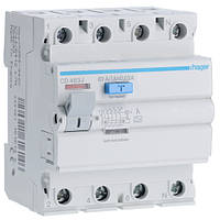 Hager Дифреле (УЗО) Hager CD463J 4-полюсне 6kА 63А 30mA тип А