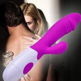 Подвійний вібратор Pretty Love з головкою на батарейках, фото 6