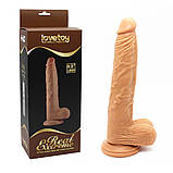 Реалістичний величезний фалоімітатор, фото 2