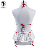 Мереживний комплектик із підв'язками, фото 4