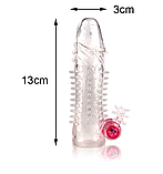 Насадка подовжувач на член із вібрацією, фото 7