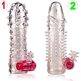 Насадка подовжувач на член із вібрацією, фото 8