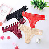 Жіночі стринги з малюнком, фото 3