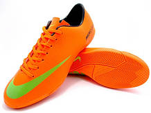 Дитячі футзалки (бампи) Nike Mercurial Victory IV IC Orange/Black/Volt