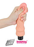 Фаллоімітатор з вібрацією REAL SOFTY 8.3" Long, фото 3