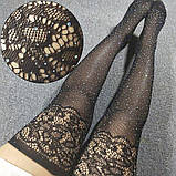 Високі панчохи зі стразами, фото 5