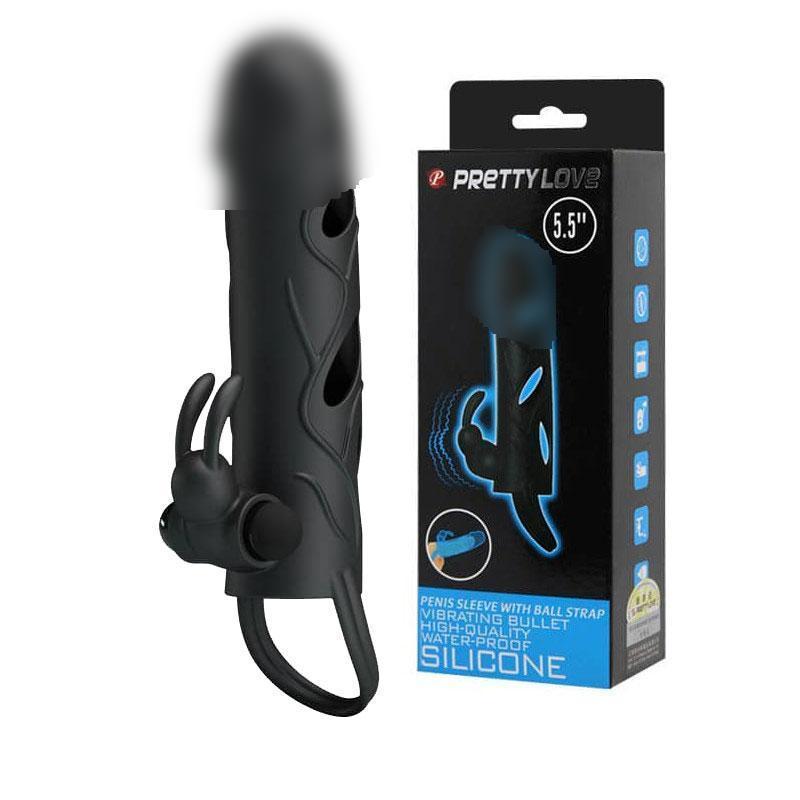 Насадка-подовжувач Pretty Love з вібрацією, фото 1