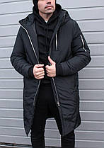 Чоловіча Куртка, Парку до -25 С Довга парку чоловіча чоловіча куртка парку стильна зимова куртка