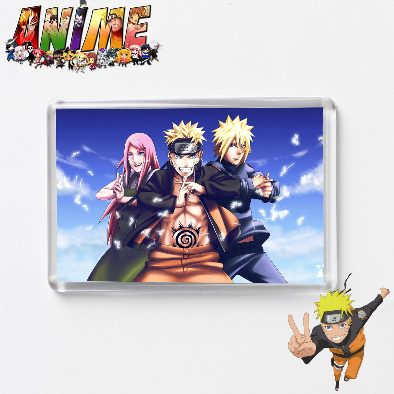 Акриловий магніт Anime Naruto 7