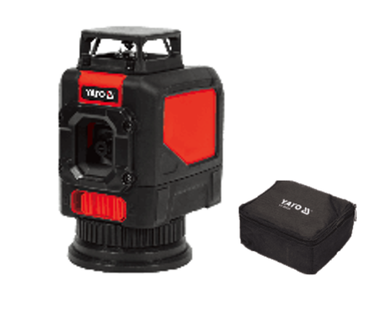 Нівелір лазерний самонивелирующий 5 променів Yato YT-30435 (Польща), фото 1