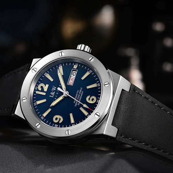 Мужские наручные часы механические водостойкие гарантия 12 месяцев Carnival Submarine 5BAR