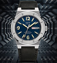 Мужские наручные часы механические водостойкие гарантия 12 месяцев Carnival Submarine 5BAR, фото 4