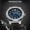 Мужские наручные часы механические водостойкие гарантия 12 месяцев Carnival Submarine 5BAR, фото 7