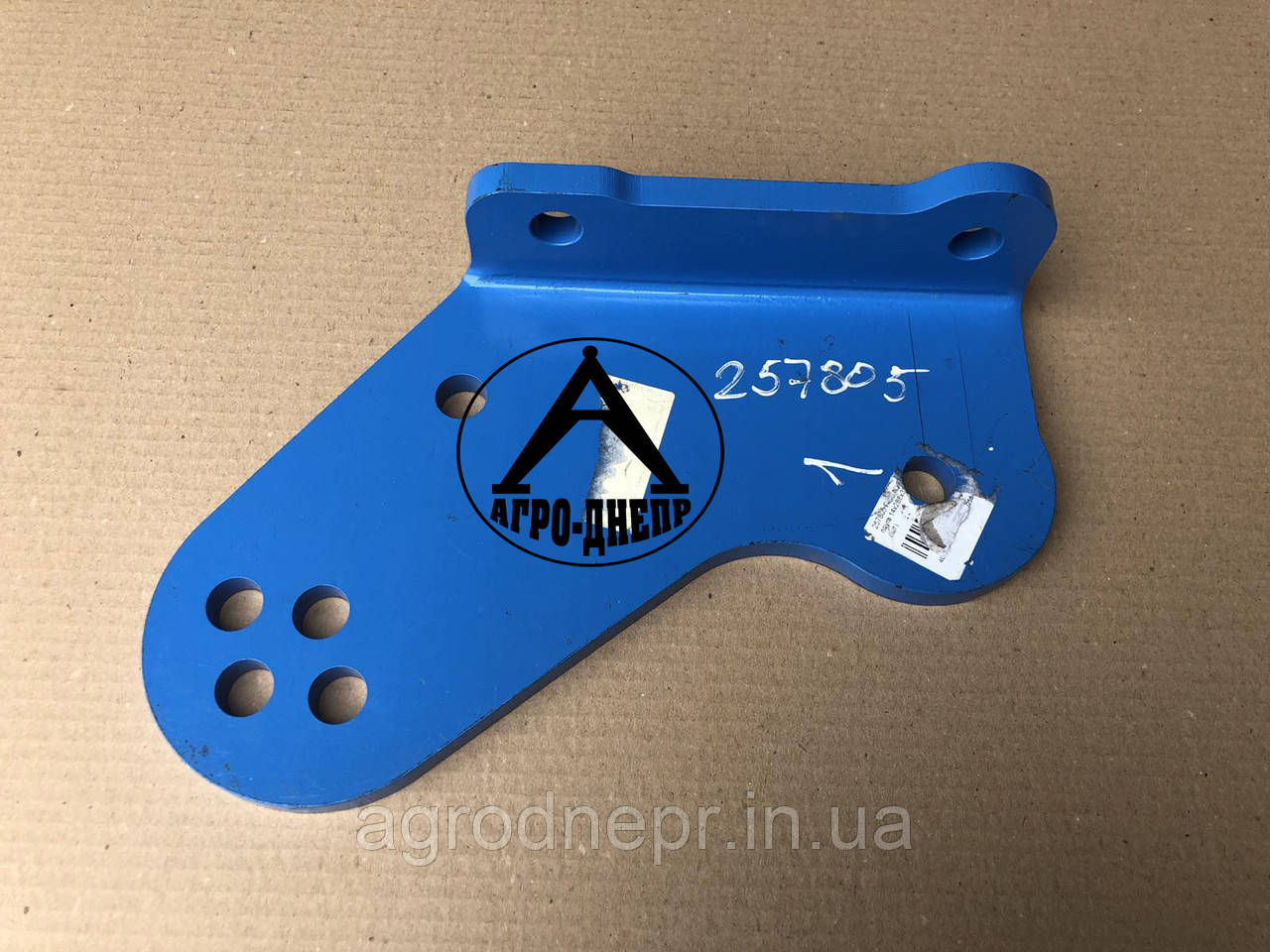 4022584 Пластина кріплення стійок плуга Lemken права 14x288x339 E9