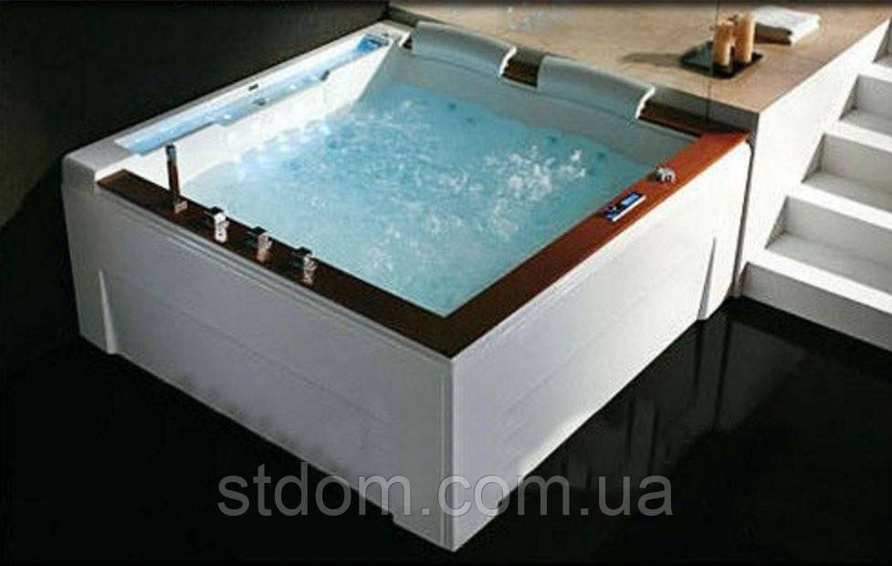 Гідромасажна ванна Golston G-U2608, 180x180x77 см