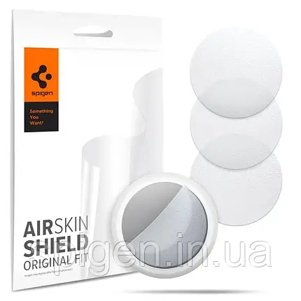 Матова гідрогелева плівка Spigen для Apple AirTag - AirSkin Shield, фото 1