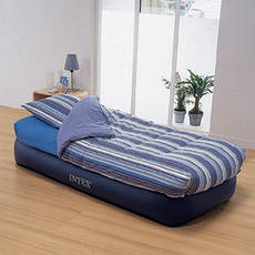 Надувні ліжка Intex 66706 ( 191 х 99 х 47 див.) з вбудованим насосом, фото 3