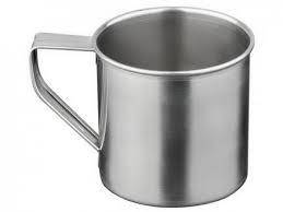 Кружка нерж. 550мл з ручкою  (d-9,5/h-9см) A - Plus