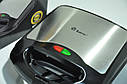 Вафельниця електрична для бельгійських вафель Domotec MS 7705 Waffle Maker, фото 6