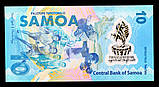 Банкнота Самоа 10 тала 2019 р. "XVI Тихоокеанські гри" UNC, фото 3