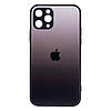 Чохол-накладка TPU Glass Logo Matte Gradient with Frame для Apple Iphone 11 Pro, фото 7