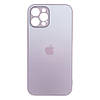 Чохол-накладка TPU Glass Logo Matte Gradient with Frame для Apple Iphone 12 Pro, фото 4
