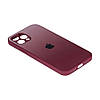 Чохол-накладка TPU Glass Logo Matte Gradient with Frame для Apple Iphone 12 Pro, фото 10