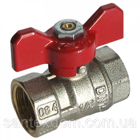 Кран кульовий вод. з мот. (Г-Г) 1 1/4" (2370R2807), фото 1