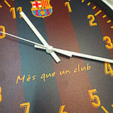Годинник настінний кварцовий FC Barcelona, фото 3