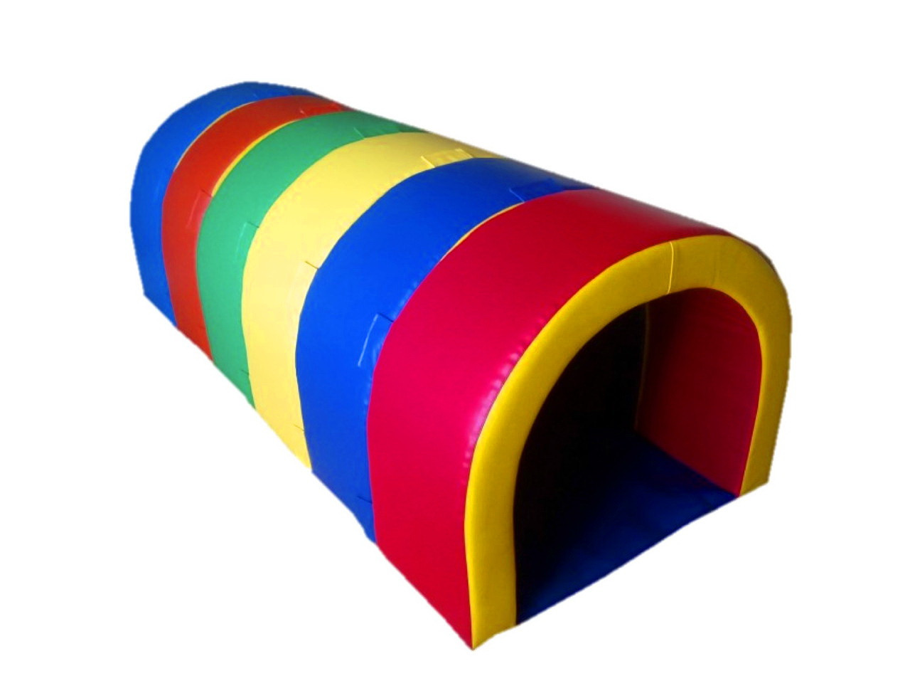 Ігровий модуль Тунель Прямий шкірозамінник Різнобарвний 1,85 м (Тіа-sport ТМ)
