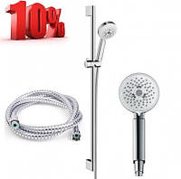 Душова стійка 90 см із лійкою 3 режими Hansgrohe Hansgrohe Crometta 100 Multi Unica Set