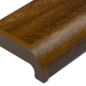 Підвіконня пластиковий Sauberg колір золотий дуб матовий