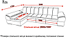 Кутовий диван Денвер 3  (бежевий, 335х170 см) VIKO Меблі, фото 4