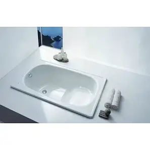 Сталева ванна 105*70 см сидяча BLB EUROPA з ніжками, фото 2