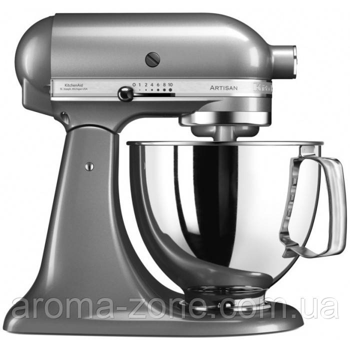 Міксер планетарний 5KSM175PSEMS 300 Вт 4,8 л KitchenAid сріблястий
