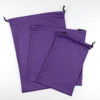 Набор многоразовых мешков для покупок из нейлона (Фиолетовый)