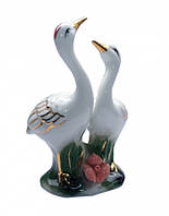 Дві чаплі разом фаянс