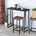 Барний стіл BS-110 LD 112х447х110 см Венге Луїзіана. Барна стійка для дому