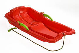 Санки дитячі MARMAT KAROL з двома ручними гальмами Червоний