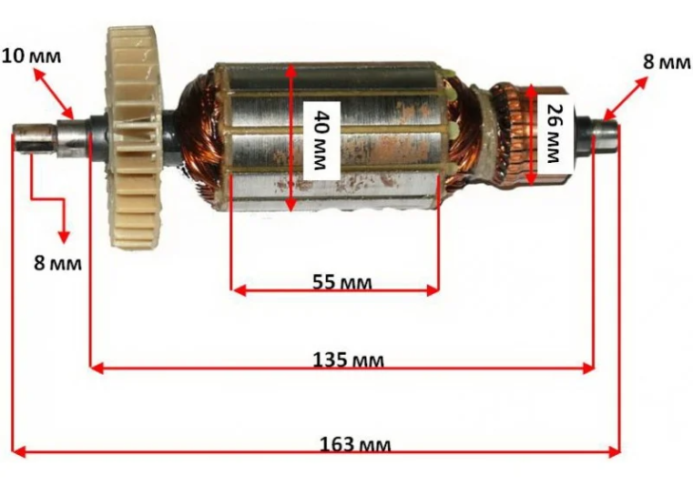 Якір на болгарку Craft-Tec 125-250, фото 1